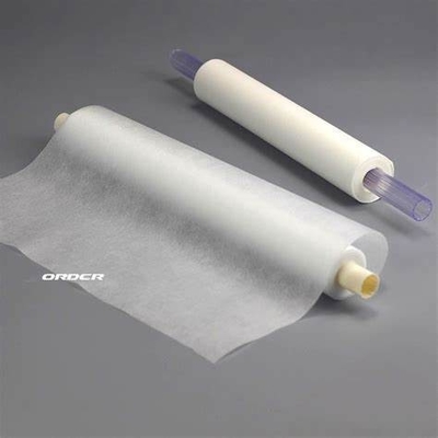 Tergicristallo di carta di pulizia Rolls dello stampino di SMT del locale senza polvere per lavaggio di stampa automatico industriale