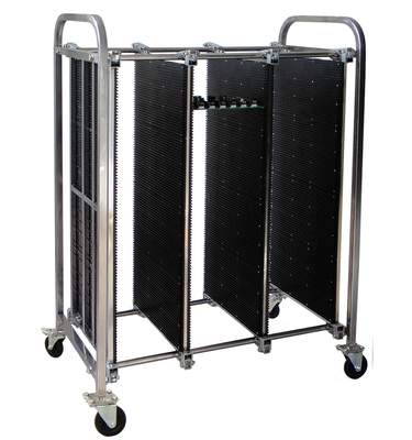 Maniglia regolabile ESD PCB SMT Carrello di stoccaggio Eletronic Antistatic Reel Storage Cart
