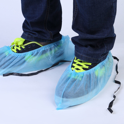 Copertura per scarpe ESD con striscia antistatica conduttiva, copertura per scarpe da pulizia monouso non tessuta