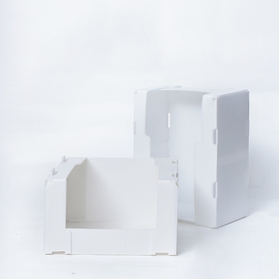 Imballaggio elettronico scatola di plastica ondulata impilabile per l'accettazione OEM