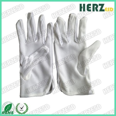 Anti guanti di protezione di slittamento ESD, anti guanti statici della mano con i punti della palma della presa
