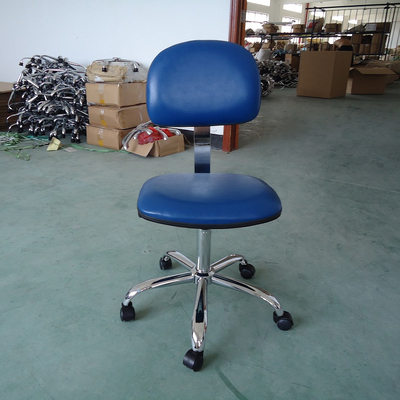 10e9 sedia di cuoio antistatica di sicurezza dell'unità di elaborazione ESD del raggio di ohm 320mm