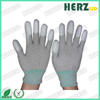 ESD fibre di carbonio Guanti PU Palm Fit Guanti di sicurezza Guanti di lavoro