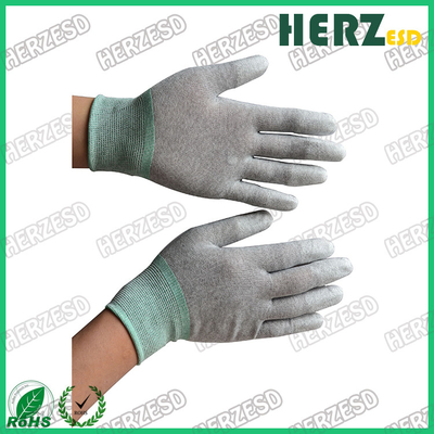 ESD fibre di carbonio Guanti PU Palm Fit Guanti di sicurezza Guanti di lavoro