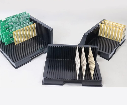 ESD Anti-statico Tipo L Superiore PCB di stoccaggio Circolazione ESD Rack di circolazione PCB vassoio ESD Mensola di stoccaggio Rack di giro