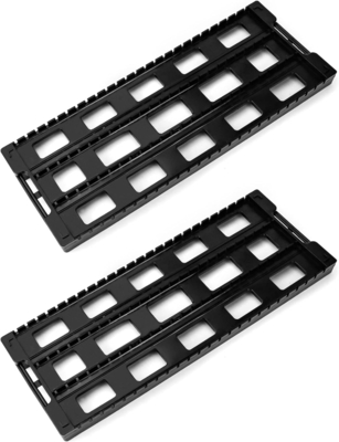 Rack di circolazione ESD antistatico Mensola Black Plastic PCB Rack, 25 slot Storage Stand Circuit Board holder