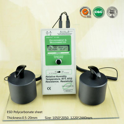Fogli di acrilico duro anti-UV brillante ESD 2 mm trasparente resistente agli graffi 1220x2440 mm