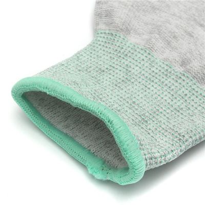 Guanti antistatici ESD con palmo in nylon rivestito, 10e9 Ohm