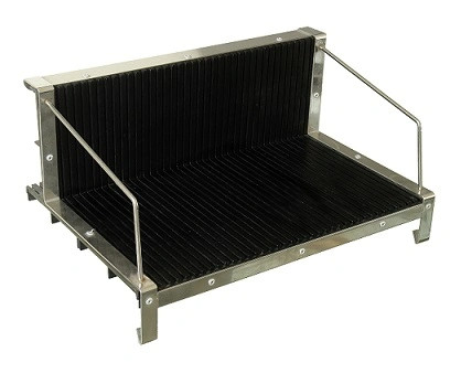 Anti-statico conduttivo ESD Anti-statico L tipo PCB vassoio PCB rack di circolazione