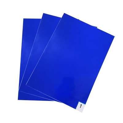 Matte appiccicose Pad appiccicose Adesivo 30 fogli / confezioni Matte blu per il pavimento in camera pulita Rimozione sporcizia per scarpe ospedaliere di laboratorio