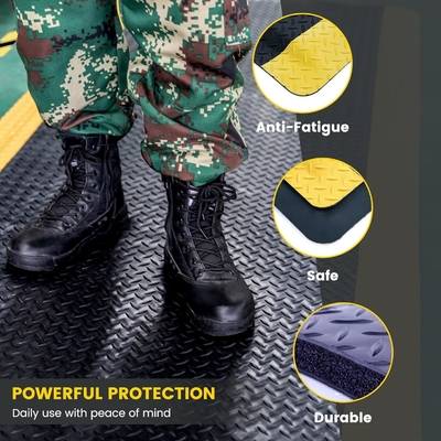 Matto antiaffaticamento per pavimenti in gomma di PVC industriale