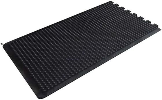 ESD Matte nera anti-affaticamento Matte anti-affaticamento industriale Commerciale fabbrica cucina pavimento