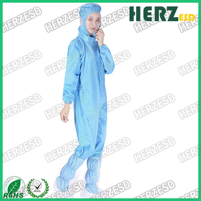 Costume anti-statico per spazi puliti Costume ESD di poliestere Abbigliamento da lavoro Cappotto da laboratorio