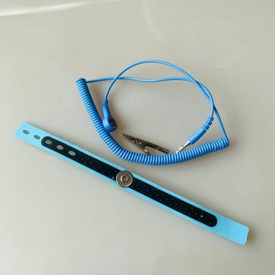 Fascia anti-statica per polso in gel di silice con tempo di dissipazione di 0,1 S