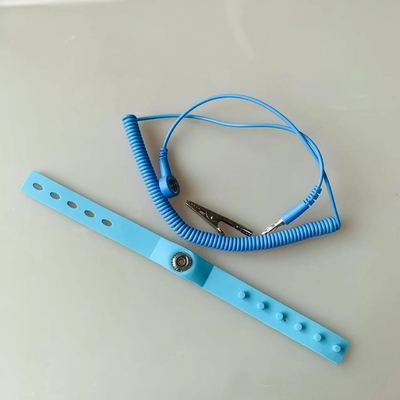 Fascia anti-statica per polso in gel di silice con tempo di dissipazione di 0,1 S