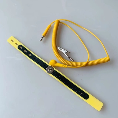 Fascia anti-statica per polso in gel di silice con tempo di dissipazione di 0,1 S