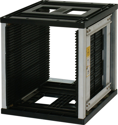 Camionetto di stoccaggio per PCB anti-statico SMT per la gestione sicura dei PCB 355*315*580mm