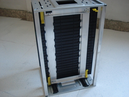 355*320*563mm ESD PCB Magazine Rack Antistatic SMT PCB Storage Cart Per la linea di produzione di PCB