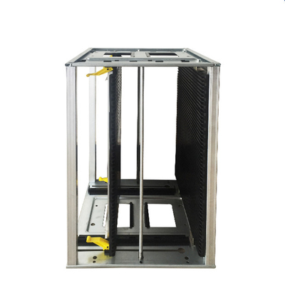Scaffalature per riviste ESD Scaffalature per PCB anti-statiche SMT Scaffalature per riviste di stoccaggio Scaffalature per metallo base