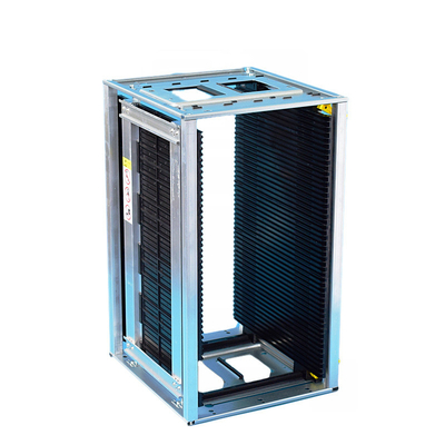 Scaffalature per riviste ESD Scaffalature per PCB anti-statiche SMT Scaffalature per riviste di stoccaggio Scaffalature per metallo base