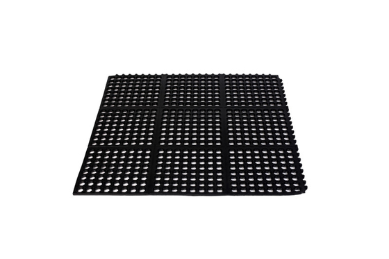 Matte per pavimenti in gomma per buchi Commerciale anti-affaticamento Buchi di drenaggio Matte di gomma