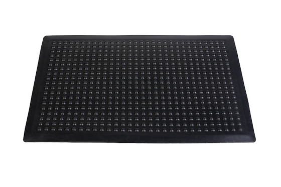 Matera nera anti-affaticamento ESD di gomma industriale Matera anti-affaticamento per pavimenti per laboratori Matera anti-slip