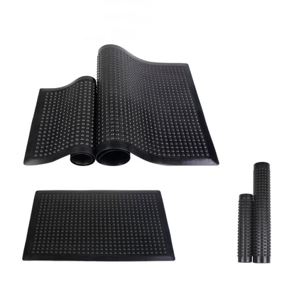 Matera da terra antistatica anti-affaticamento di spessore 13 mm nera per laboratori Matera anti-slip anti-affaticamento