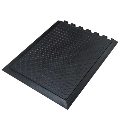 Interlock Anti-affaticamento gomma Mattazione industriale di bolla Matta antislip