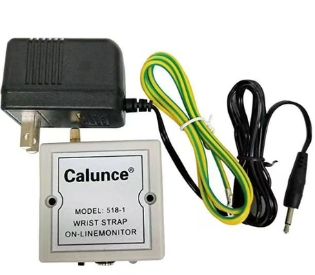 Connessione a rete di monitoraggio antistatico di cinghia del polso 518-1/518-2 ESD tester