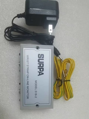 Connessione a rete di monitoraggio antistatico di cinghia del polso 518-1/518-2 ESD tester