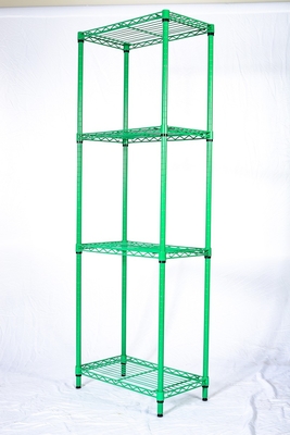 Storage ESD personalizzato 4 strati scaffale carrello di cartoni con maglia di filo