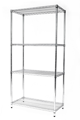 Storage ESD personalizzato 4 strati scaffale carrello di cartoni con maglia di filo