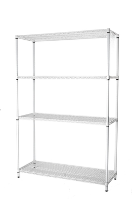 Storage ESD personalizzato 4 strati scaffale carrello di cartoni con maglia di filo