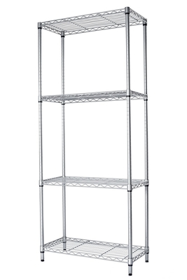 Storage ESD personalizzato 4 strati scaffale carrello di cartoni con maglia di filo