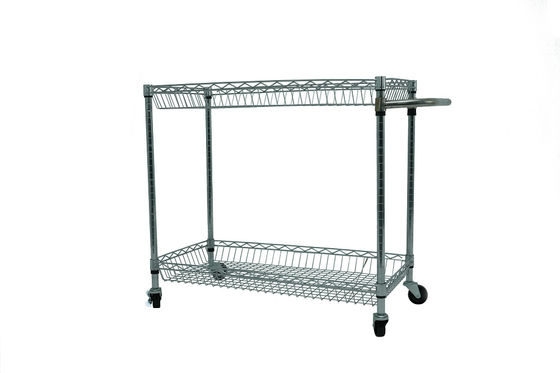 ESD Wire Shelf Trolley Personalizzato Carrello di stoccaggio in acciaio inossidabile