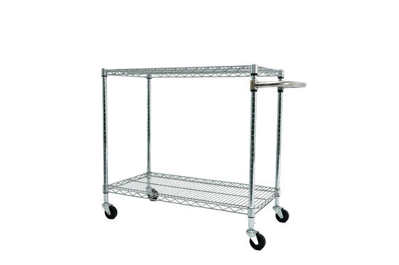 ESD Wire Shelf Trolley Personalizzato Carrello di stoccaggio in acciaio inossidabile