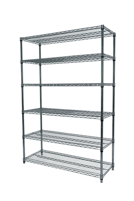 Storage ESD personalizzato 4 strati scaffale carrello di cartoni con maglia di filo
