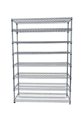 Storage ESD personalizzato 4 strati scaffale carrello di cartoni con maglia di filo