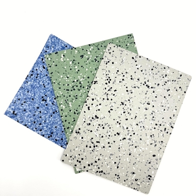 Piastrelle per pavimenti in PVC conduttive vinile antistatiche multicolore in PVC ESD per la stanza pulita