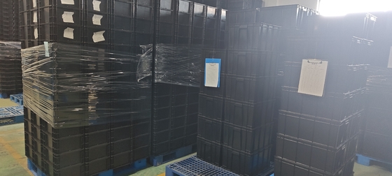 Contenitore di stoccaggio 400x300mm Cassa di stoccaggio in plastica industriale ESD impiallacciata