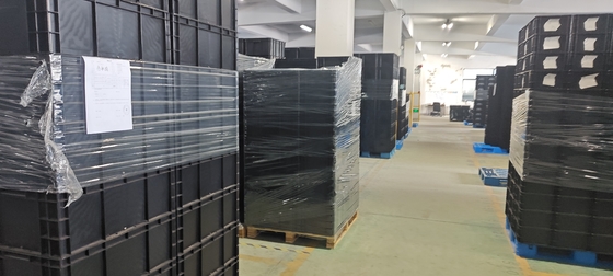 Contenitore di stoccaggio 400x300mm Cassa di stoccaggio in plastica industriale ESD impiallacciata