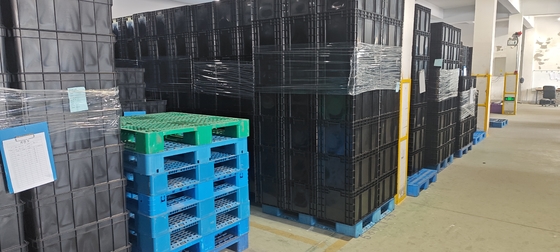 Contenitore di stoccaggio 400x300mm Cassa di stoccaggio in plastica industriale ESD impiallacciata