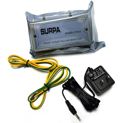ESD SURPA 518-2 ESD Testatore di cinghiale di polso / Monitor di cinghiale di polso antistatico online