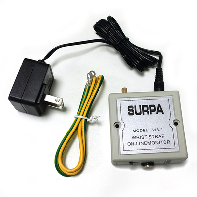 Monitor di alta qualità ESD SURPA 518-1 con cinghia antistatica per polso