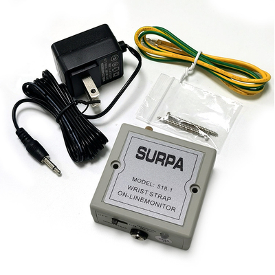 Monitor di alta qualità ESD SURPA 518-1 con cinghia antistatica per polso