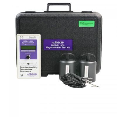 Metro di resistenza superficiale ACL 800 Megohmmetro digitale per la prova di resistenza all'ESD e all'ambiente