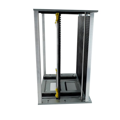 ESD Magazine Rack Gear Belt regolabile 460*400*563 Pcb Magazine per la linea SMT