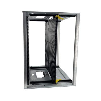 Scaffalatura per PCB ESD Scaffalatura di stoccaggio Scaffalatura per riviste SMT antistatica 355*320*563mm