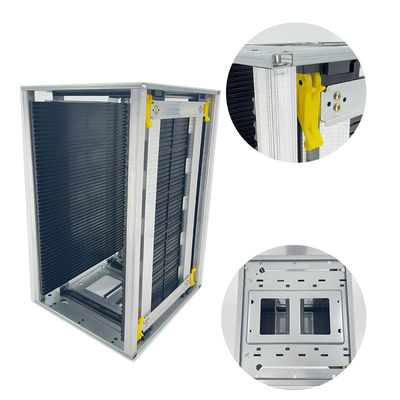 Regolazione della traccia degli ingranaggi ESD PCB Magazine Rack Anti-statico SMT PCB Storage Rack