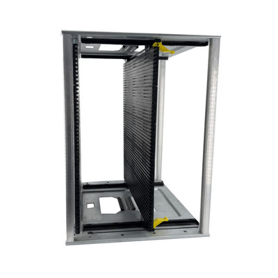 Regolazione della traccia degli ingranaggi ESD PCB Magazine Rack Anti-statico SMT PCB Storage Rack